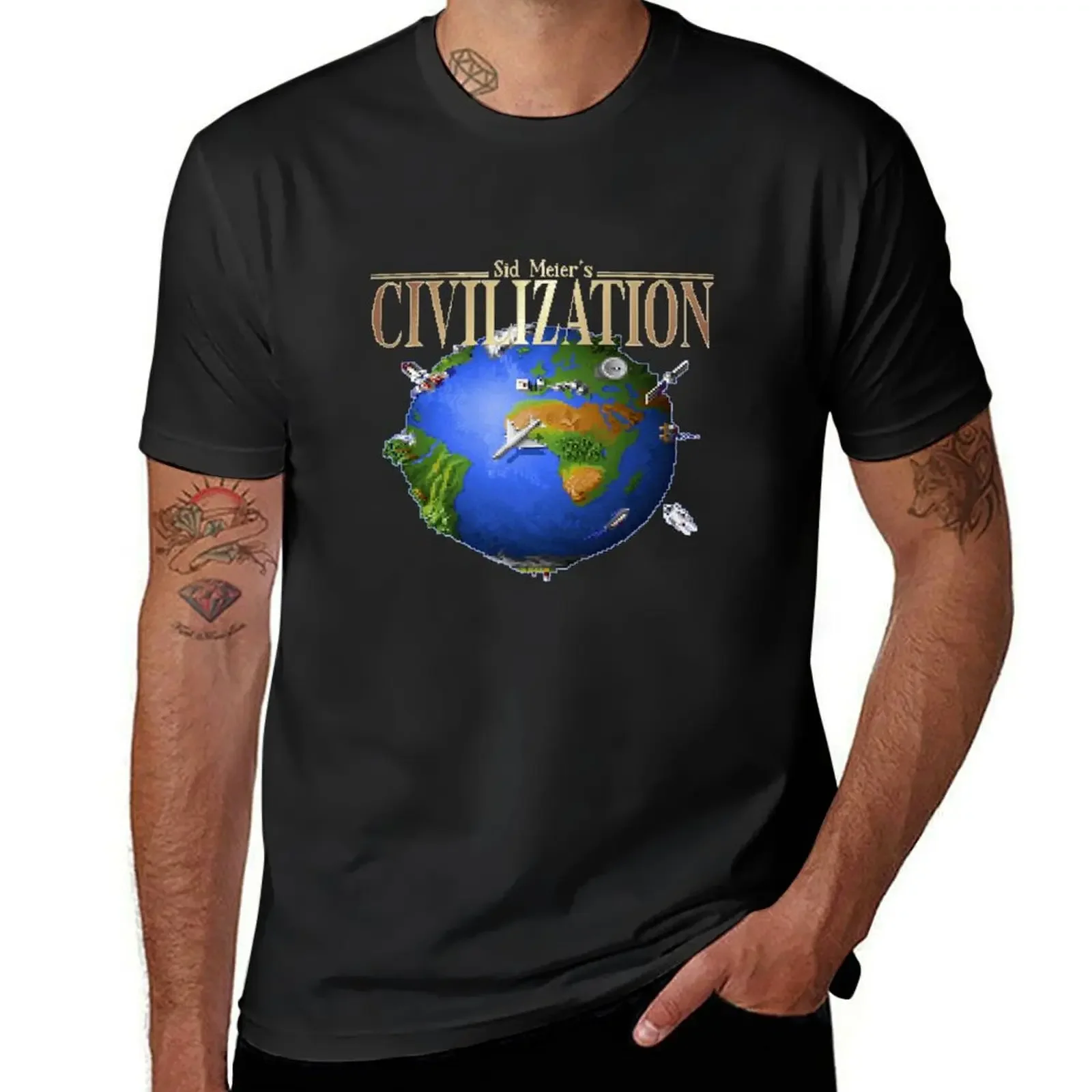 Civilization I Sid Meier T-Shirt graphic shirts designer shirts tshirts for men