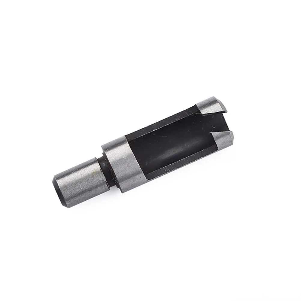 

4 pcs Wood Cutters Straight Tapered Plug Cutter Set Countersink Holes Hardened Carbon Steel Drill Tool For Bench Hand Drills