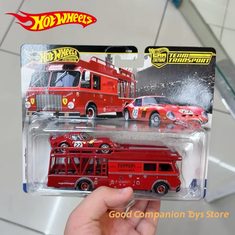 

Оригинальный автомобиль Hot Wheels, транспортная культура, серия Fleet, модель автомобиля 1/64 Flf56 Ferrari 250, Toyota Ae86 Lykan, модель из сплава, подарки