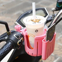 Bike Cup Holder, Mountain Bike Water Bottle Holder, Electric Bike Beverage Holder, Milk Tea Cup Holder Bike Accessories