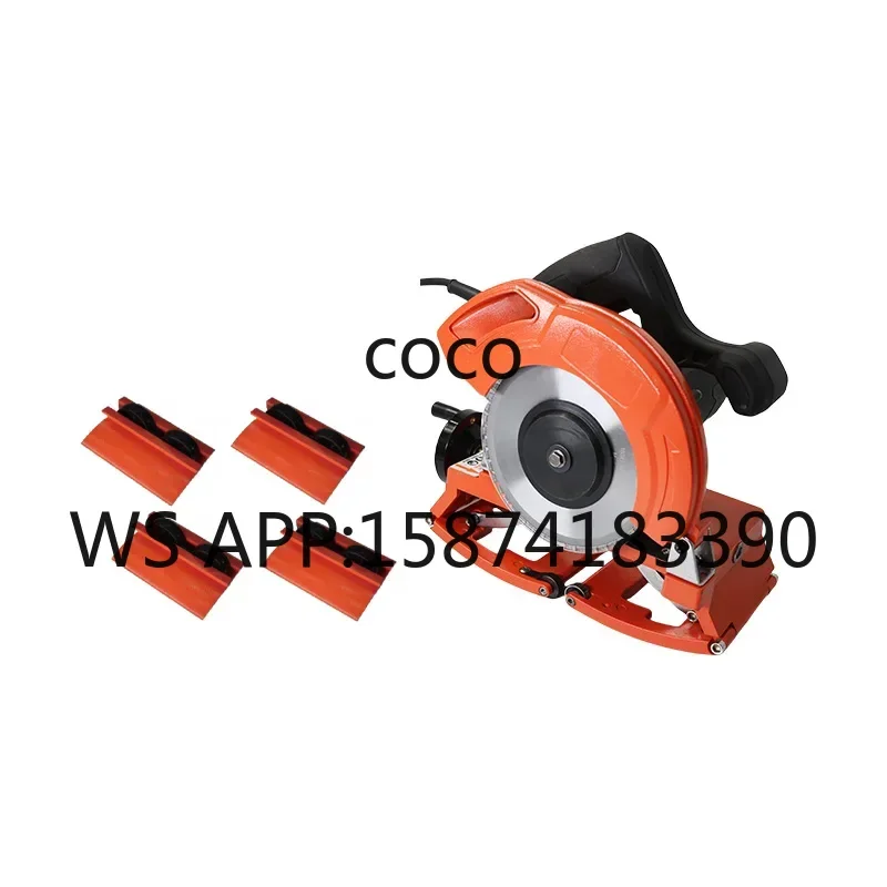 Small Electric Pipe Cutter, Portable Round Cutting Machine for PE Pipe, Plastic and Galvanized Steel