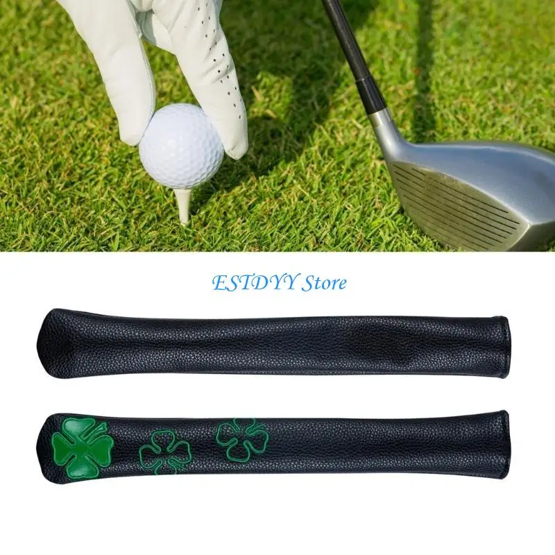 

G6DE Waterproofs Alignment Cover Leaf Pattern PU Club Protector Golf Accessory
