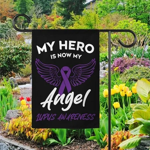 Lupus Awareness Garden Flag, Double-Sided Printing Farmhouse Garden Flag, Yard O OOV IIC