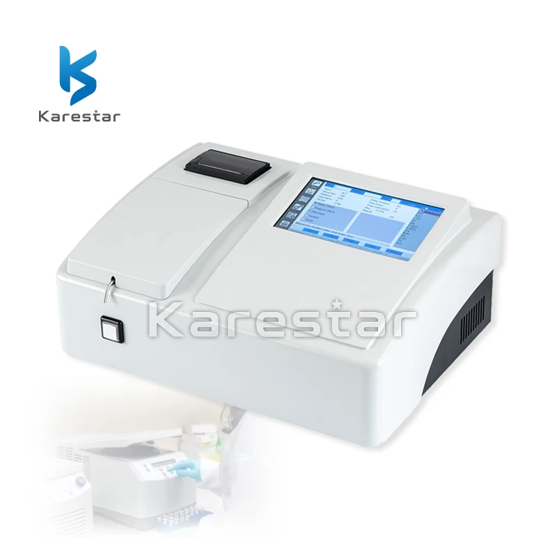 Hospital Laboratory K-CM10 Semi-auto Biochemistry Analyzer Fully Digital Chemistry Analyzer