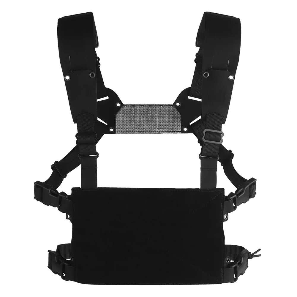 FC Standard Extended Chest Rig V2 Compatible With G Buckle Mag Panel Velcr Hook Molle Pouch
