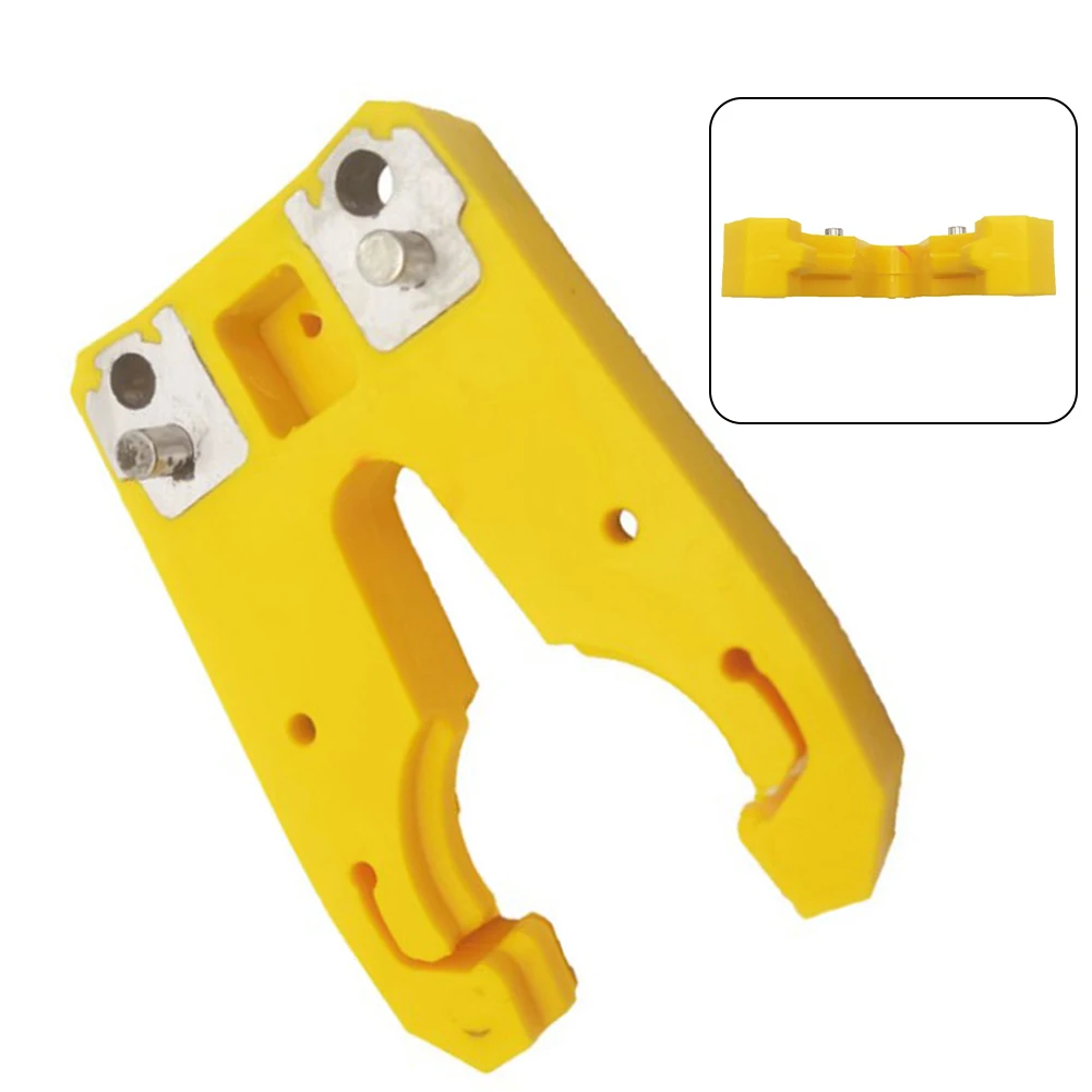 

Engraving Machine Automatic Tool Fixture Wear Resistant ISO30 Tool Holder Claw Clamp Iron+ABS Flame Proof Rubber