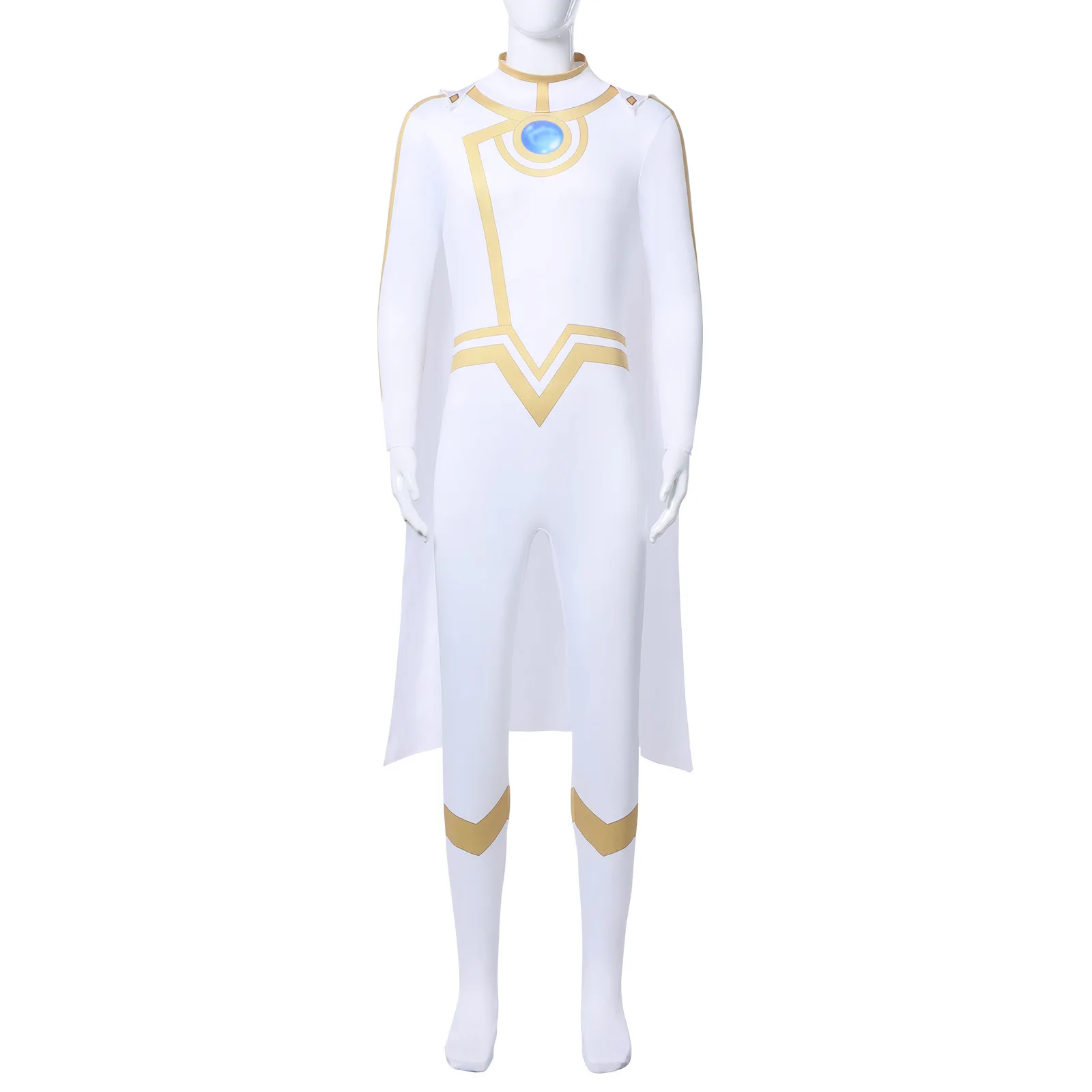 

New Style Convex Transformation Hero Xcos Costume Nice Cosplay Costume White Suit 2D Anime Costume