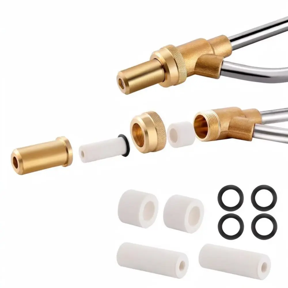 Wet Sand Blaster Kit For Pressure Washer Ceramic Nozzle Rust Paint Remover Attachment High Pressure Cleaning System Tooling