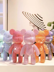 DIY Handmade Bear Figurines Diamond Painting Interior Rhinestone Aesthetic Bear Kawaii Crafts Decor Ornaments Home Decorations
