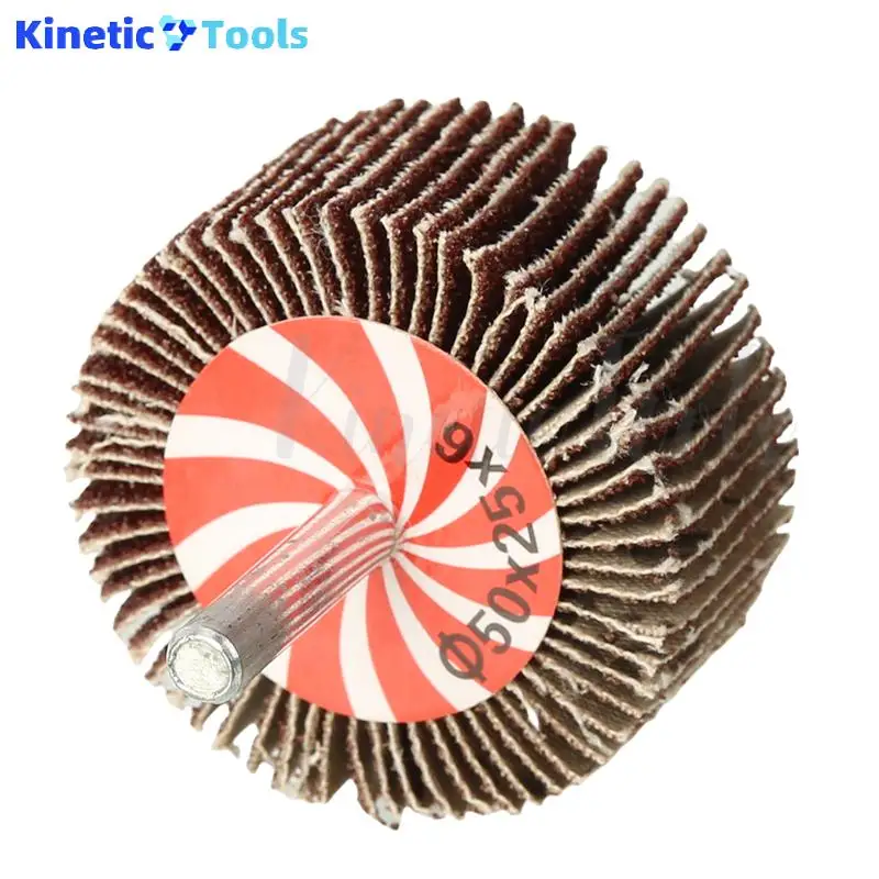 1 قطعة الرملي رفرف القرص طحن عجلة بت 50 مللي متر ل أداة دوارة مطحنة كهربائية أداة تلميع الطاقة الملحقات