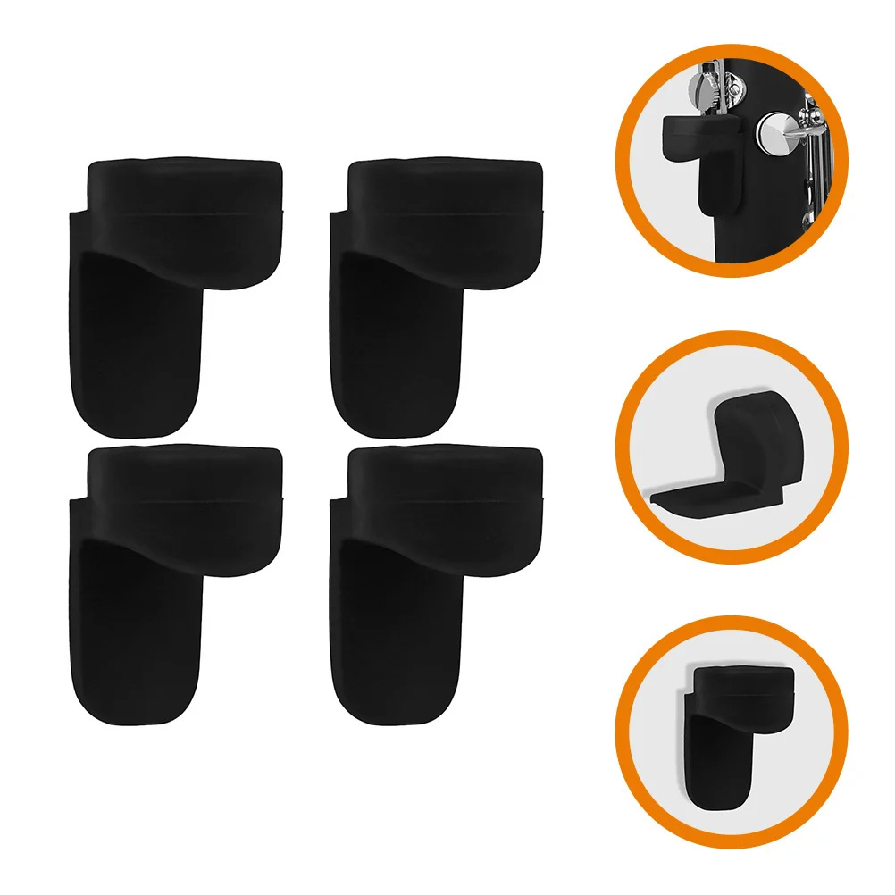 

4Pcs Clarinet Thumb Rest Cushions Silicone Lightweight Easy to Use Thumb Support for Standing Playing Ideal Gift for Musicians