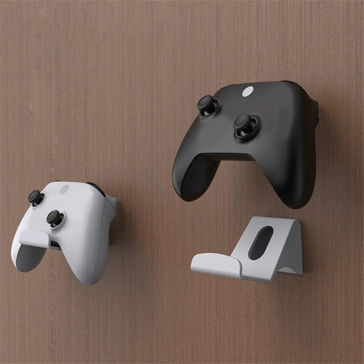 Universal 14-in-1 Game Disc Storage Stand for /, Wall Mount Dual Controller Rack, Display Holder