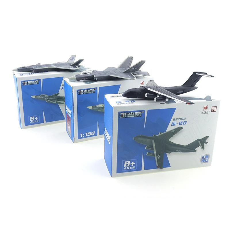 

XCARTOYS 1/64 KDW J20 J35A Y20 FC31 Fighter Model Alloy Aircraft Model Military Fan Collection Men Gift