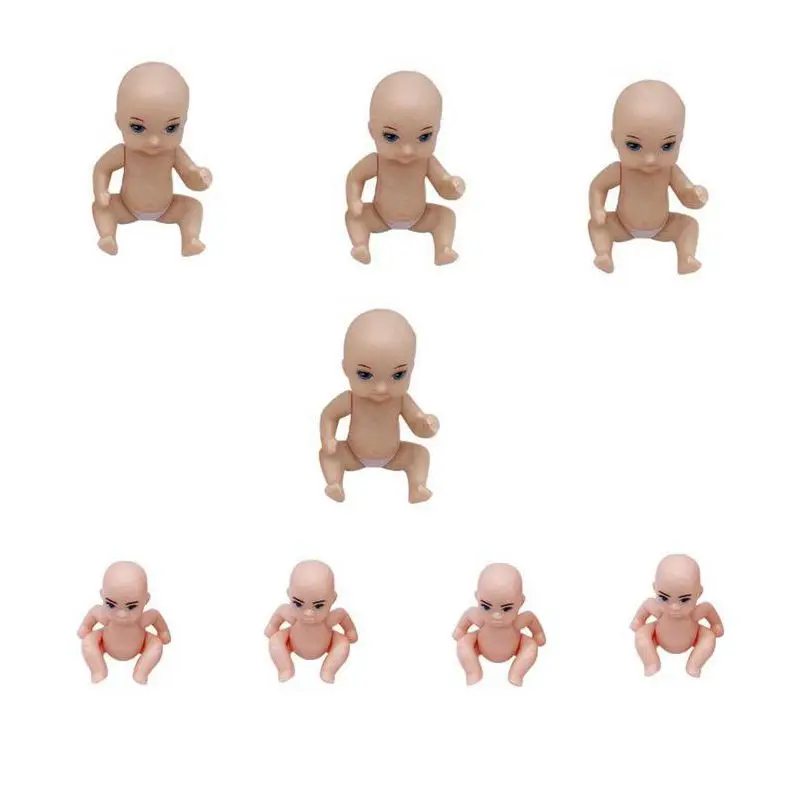 Baby Body The Infants in Belly Gravidez Boneca, Mini Baby Dolls para Barbie Child, Presente brinquedo educativo, bonecas grávidas para crianças