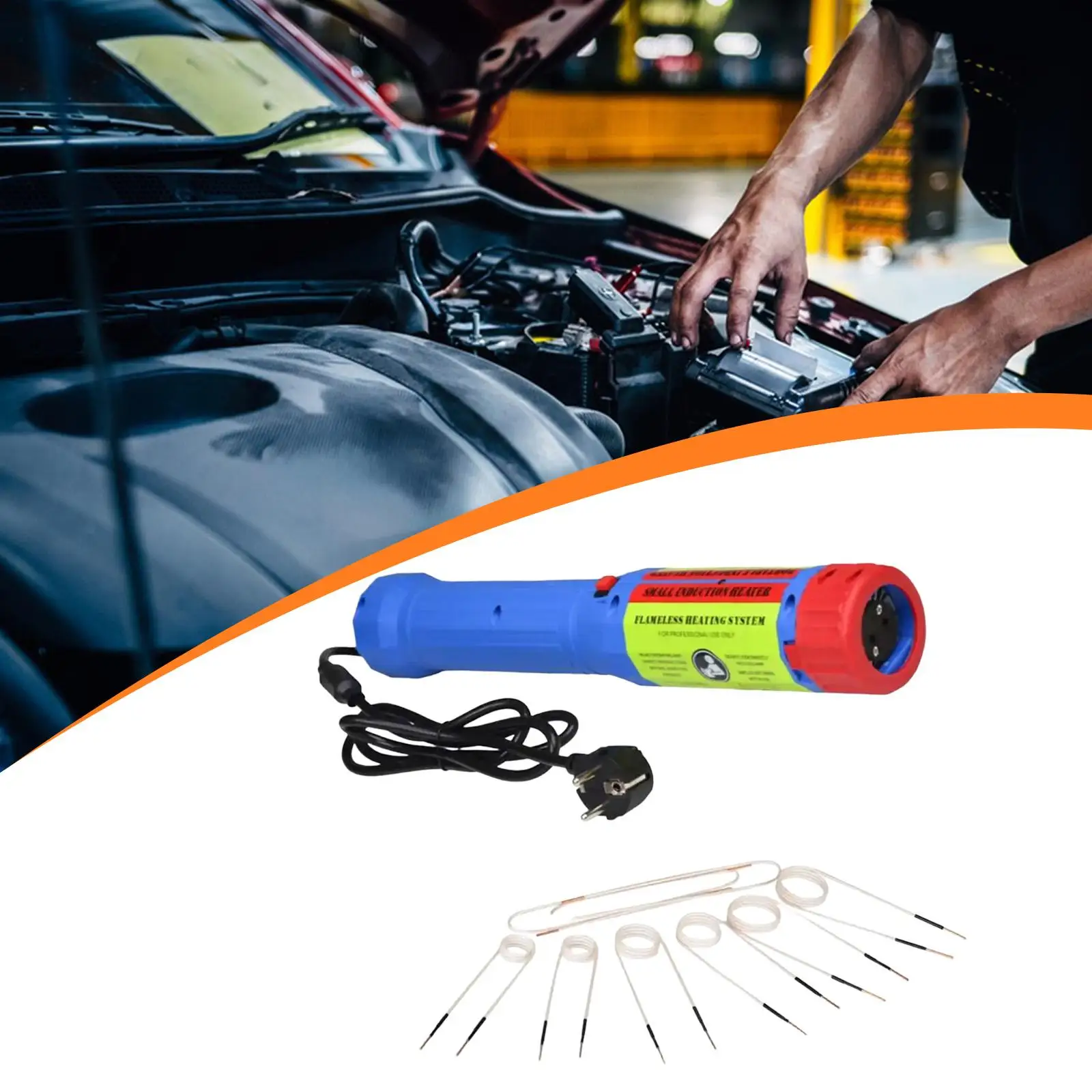 ポータブル誘導加熱器キット 1400W AU 220V 多用途無炎ボルトリムーバー