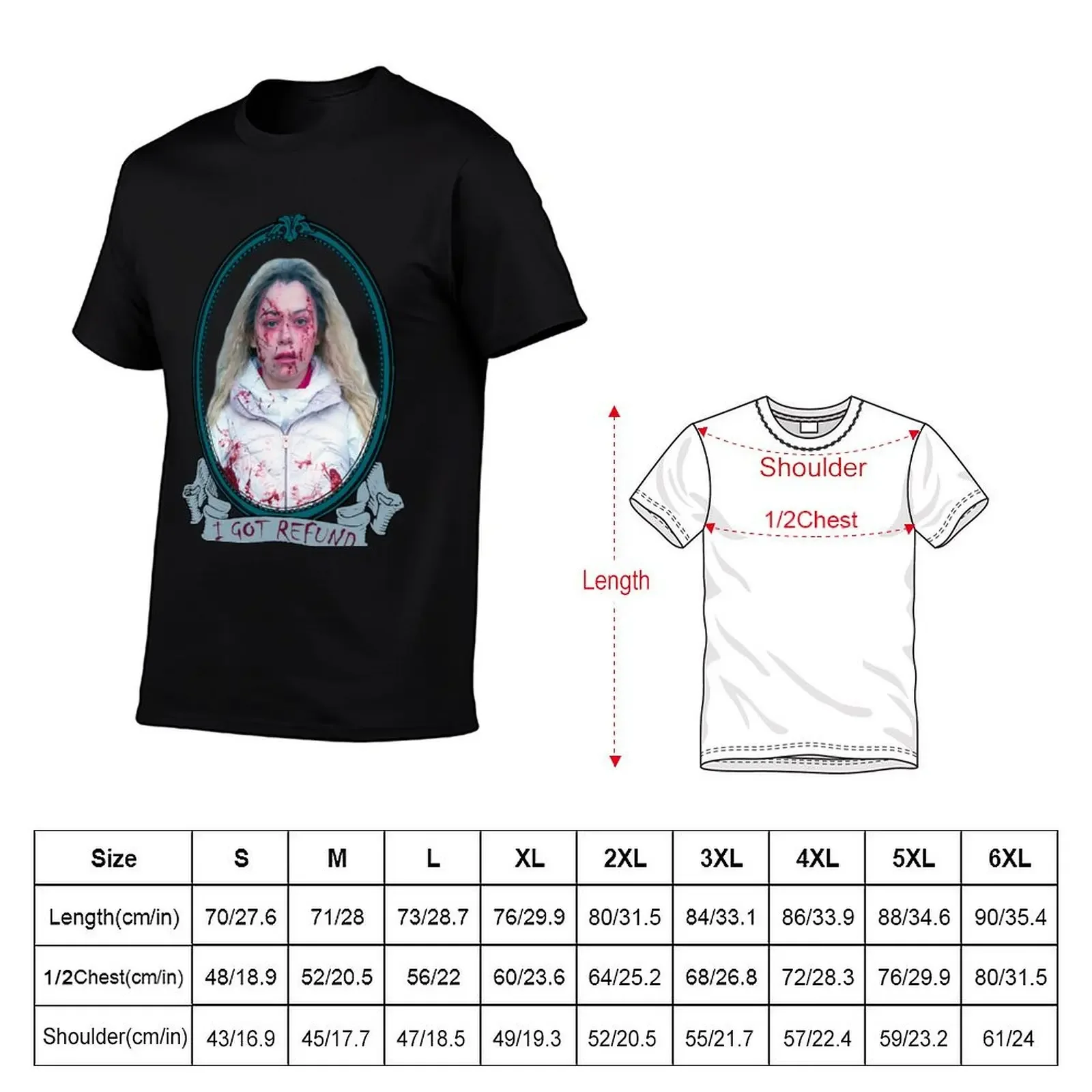 Helena Portrait 2 T-Shirt Personalized t-shirt baggy shirts customs plus size tops mens vintage t shirts