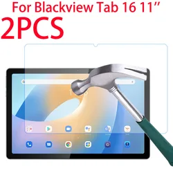 2PCS For Blackview Tab 16 Tempered Glass Screen Protector 11.0 Inch 2023 Anti Scratch Clear HD Tablet Protective Film