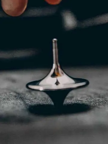 Metal Gyro Hot Movie Totem Silver Hand Spinning Top Fingertips Small Cyclone Gyroscope Antistress Fidget Toys For Children Gifts