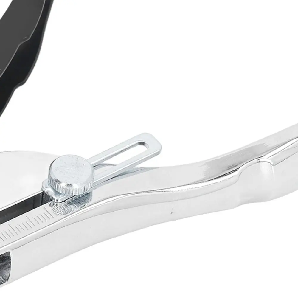 

Дырокол из цинкового сплава, черный, портативный дизайн, сверхмощный дырокол, ручной дырокол диаметром 6 мм, 8 мм, 10 мм