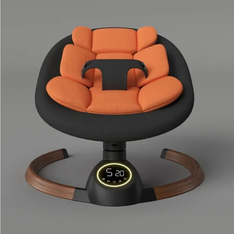 Intelligent 3D baby coaxing artifact rocking chair