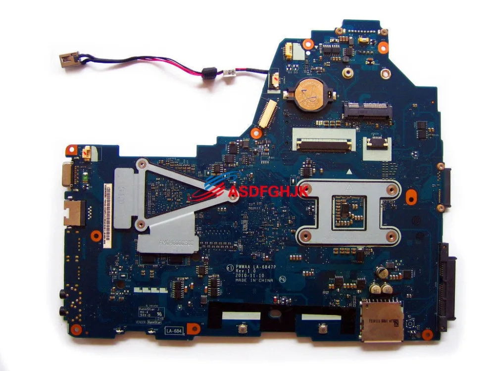 Genuine for Toshiba Satellite C660 C665 laptop motherboard K000114920 HD5470 PWWAA LA-6847P 100% TESED OK