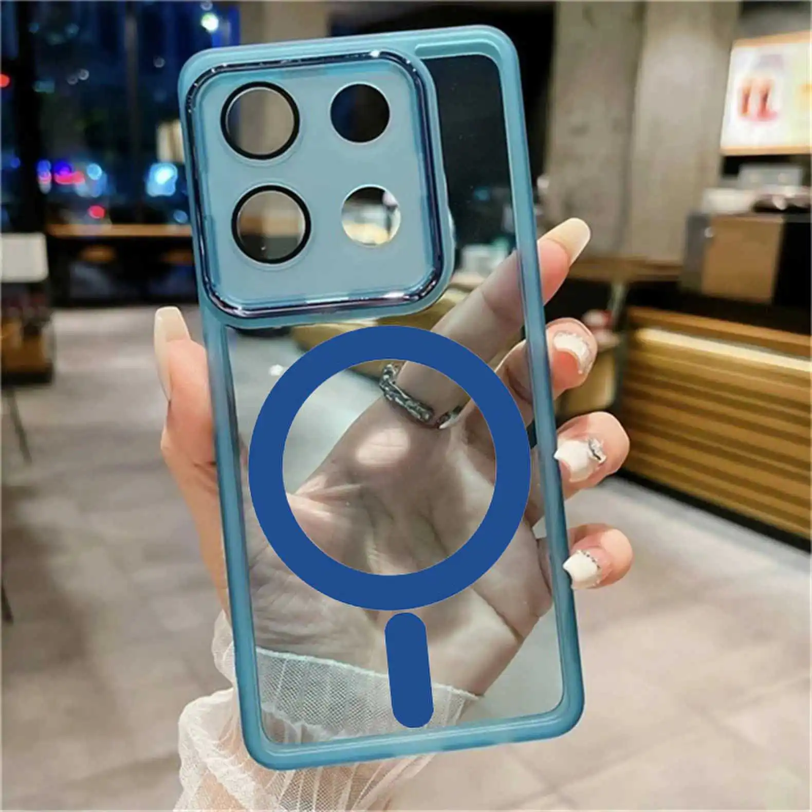 Original for Infinix Note 40 Pro 5G Silicone Soft Shell for infinix Note 30/40 Pro/ Pro Plus 4G/5G Circle pattern