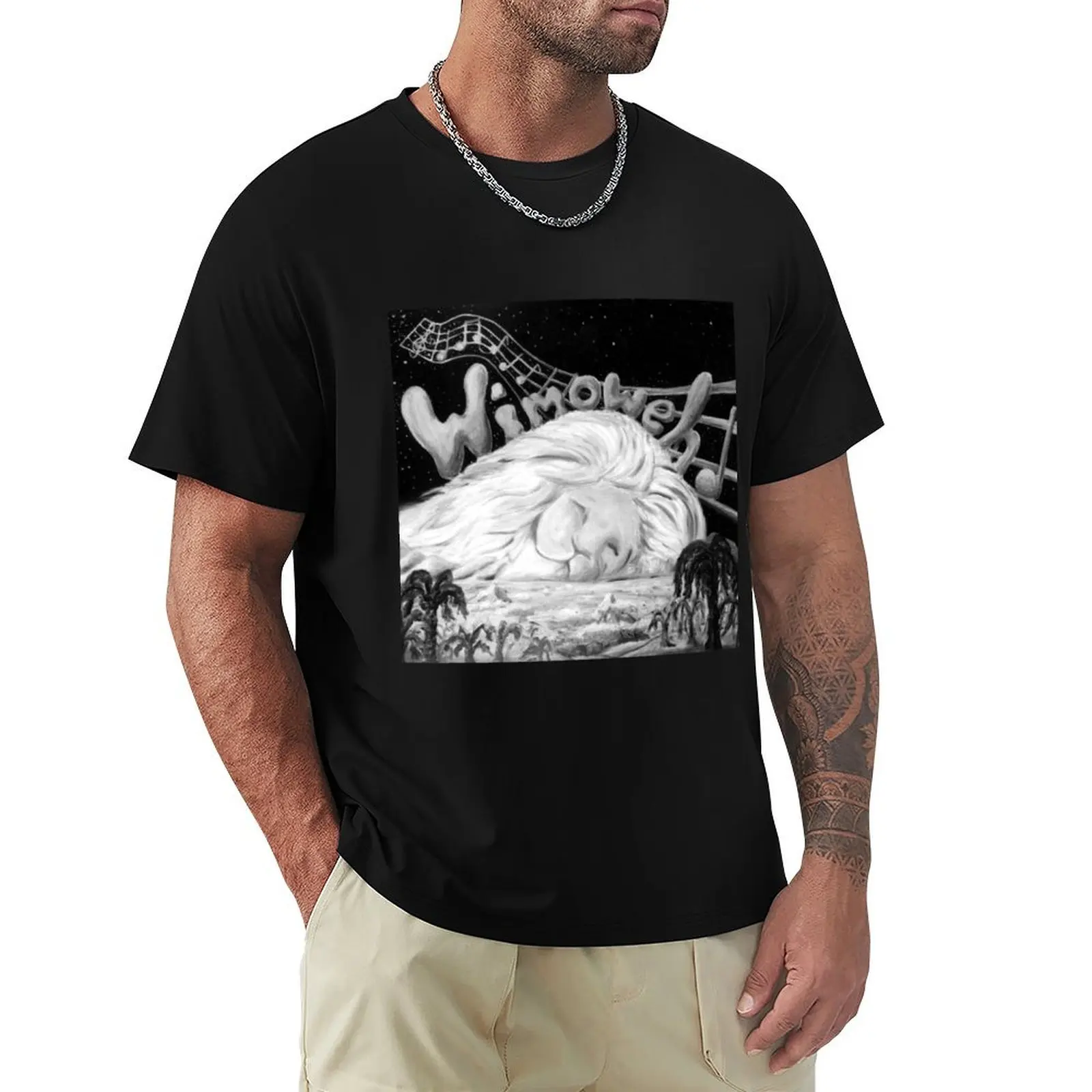 Wimoweh (The Lion Sleeps Tonight) T-Shirt Basic Breathable Solid Color T-Shirt