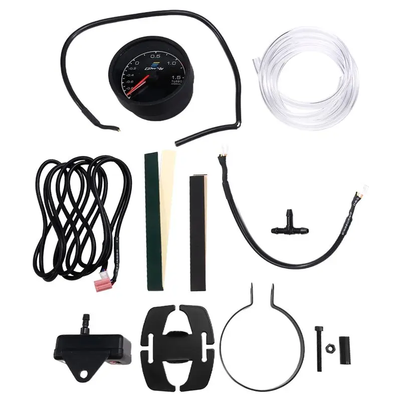 

LCD Digital Display Car Gauge Automobile Turbine Watch Oil Temperature Car Gauge Turbine Meter-AS55
