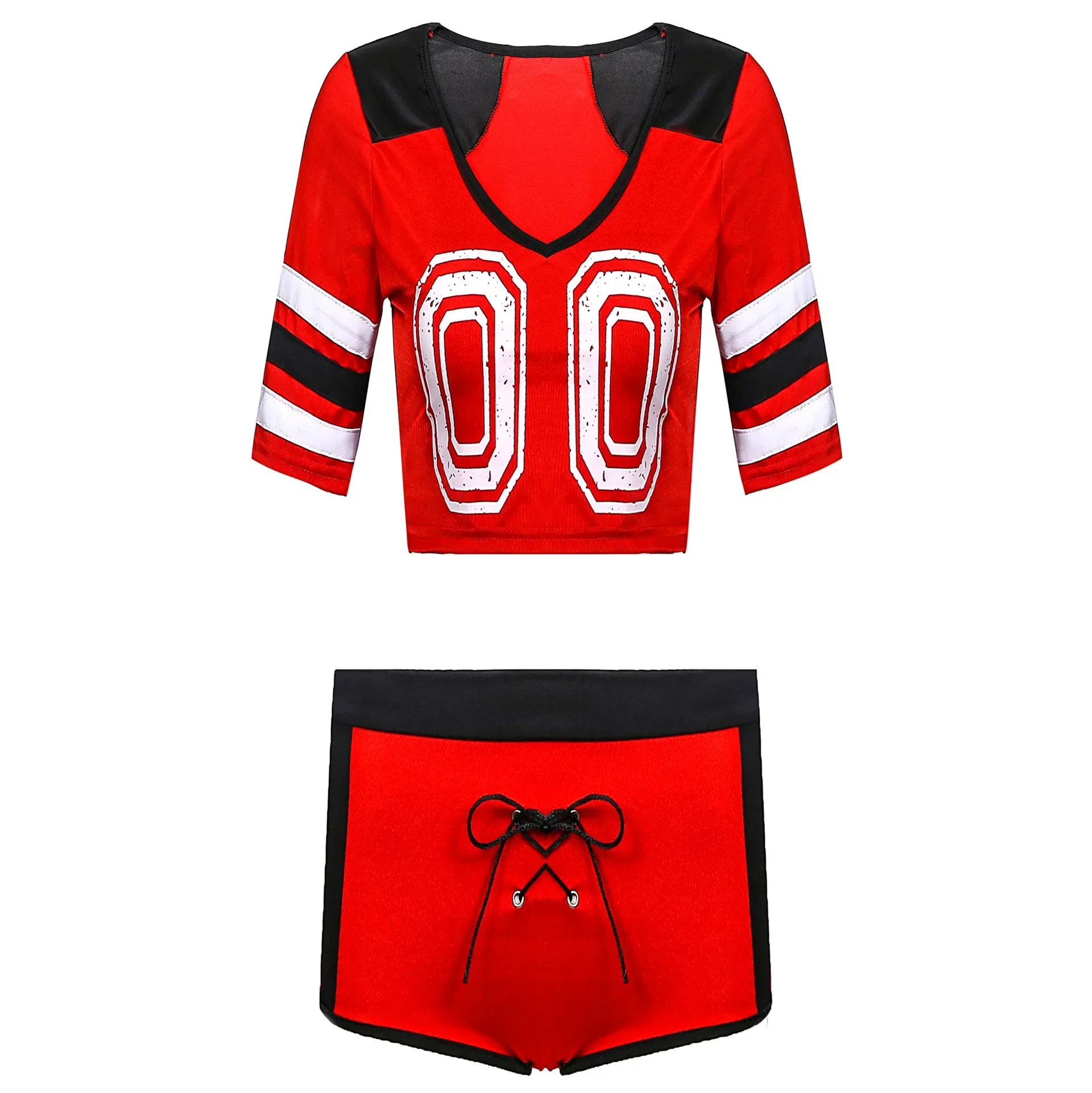 Lightweight Ladies' Three-point Cheerleading Costume Stage Performance Cheerleading Costume