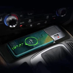 For Audi Q5 SQ5 A5 S5 RS5 A4 B8 A4 Allroad 15W Car wireless charger  phone charger charging pad plate phone holder