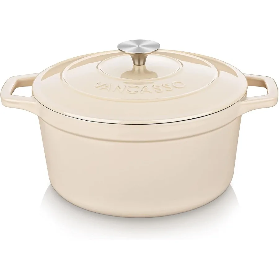 four-hollandais-en-fonte-pot-rond-de-6-qt-avec-couvercle-et-double-poignees-revetement-email-antiadhesif-pour-la-cuisson-du-pain-blanc