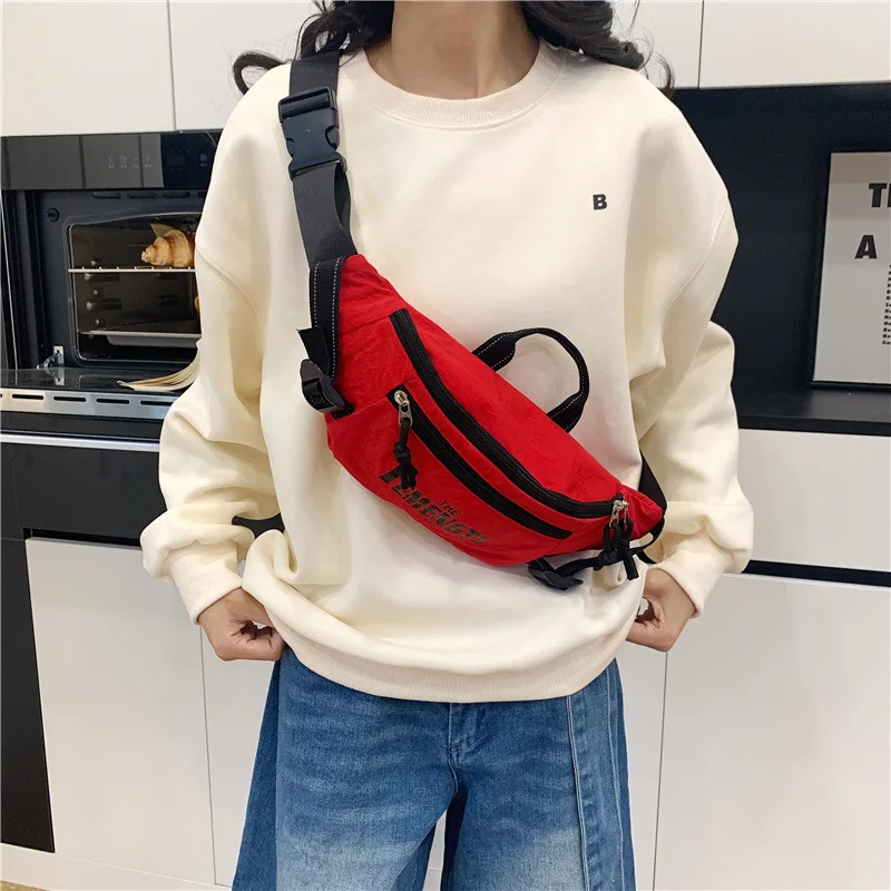 Trendy Cool Multifunction Crossbody Chest Bag Men Outerdoor Street Shoulder Bag Casual Sport Travel Belt Waist Bag For Male
