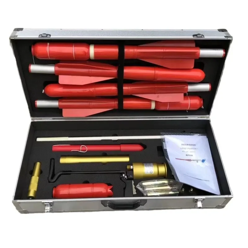 2026 hot sale Water life-saving thrower, portable multi-functional pneumatic rope thrower, shooting rope, long-distance 7.1