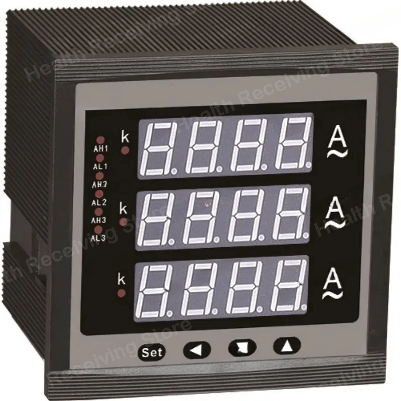 

Three-phase ammeter digital display 1-way lower limit alarm ABC current display meter AC5A