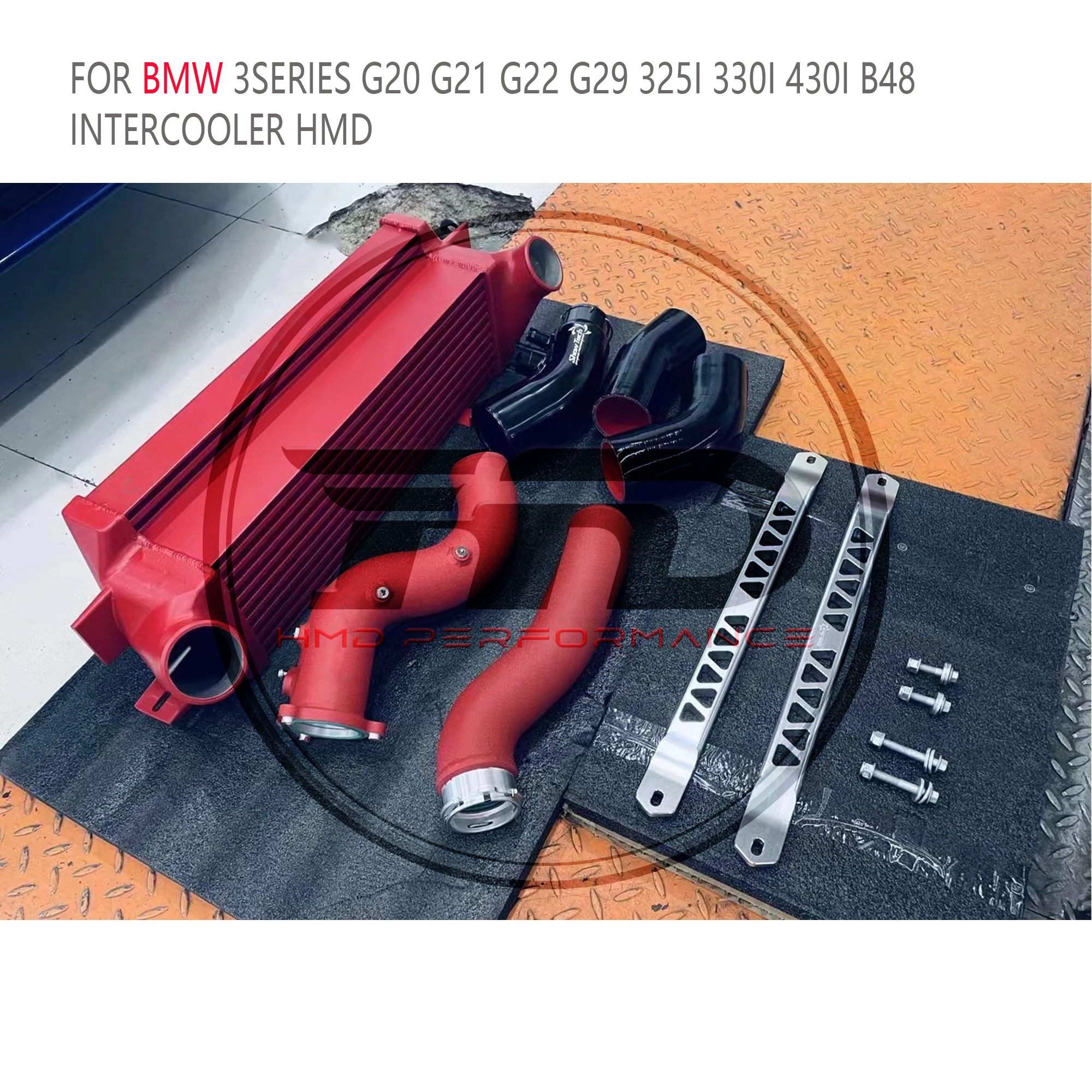 

HMD Exhaust System High Flow Performance Intercooler For BMW G20 G21 G22 G29 325i 330i 430i B48 Enlarged Engine