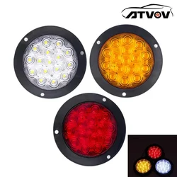 ATVOV 1 Set 12V 24V 16 LED 4