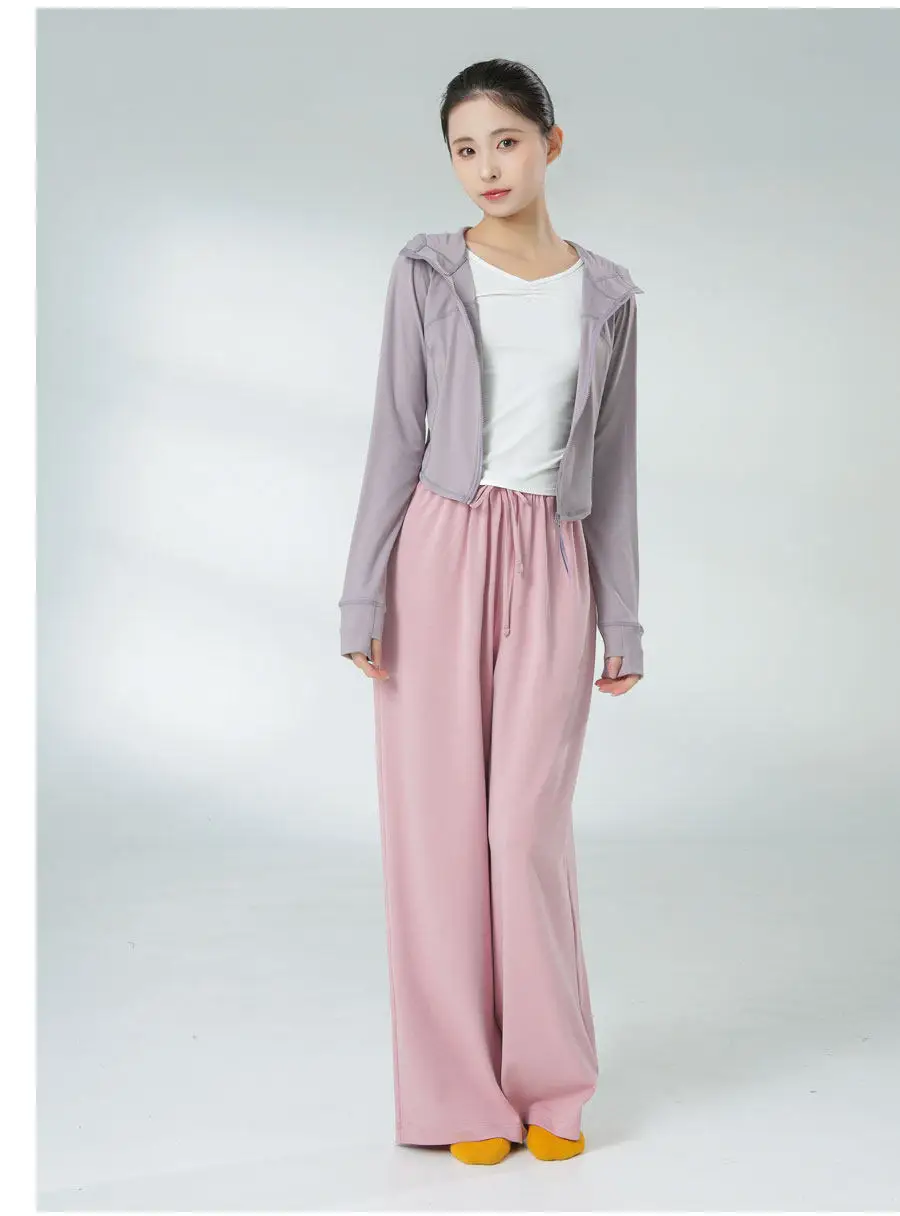 เสื้อยืดแขนสั้นคอวีสำหรับฝึกซ้อมเต้นรำฤดูร้อน เสื้อผ้าสำหรับฝึกซ้อมบัลเลต์สำหรับผู้หญิง ผู้ใหญ่ ใช้สำหรับสอบศิลปะและการฝึกพื้นฐาน