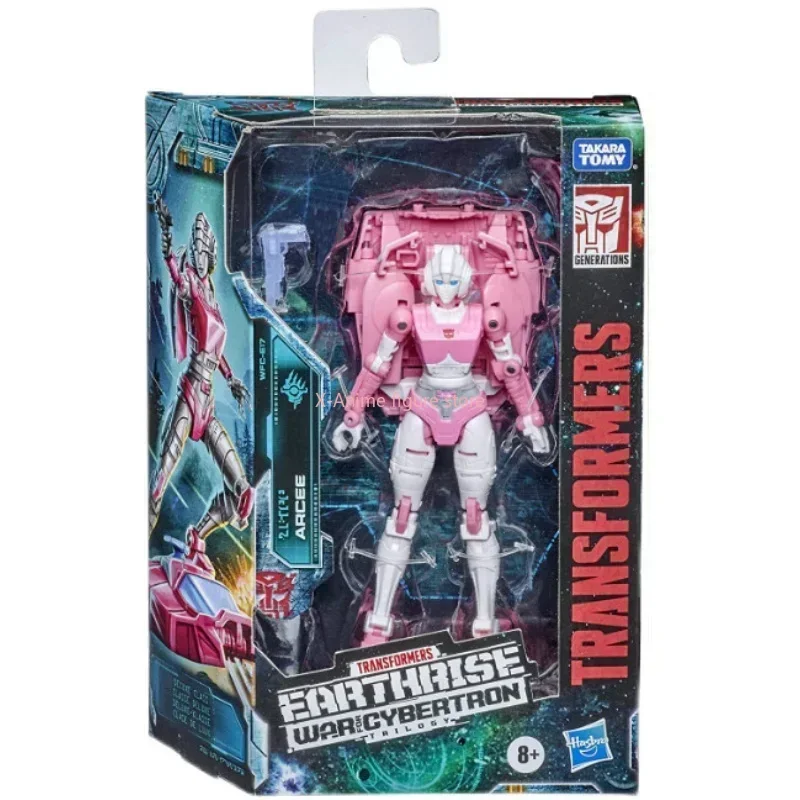In Voorraad Hasbro Oorlog Voor Cybertron Earthrise Verbeterde D-Klasse Arcee Siege Kingdom Robot Autobot Figuur Transformatie Speelgoed gift