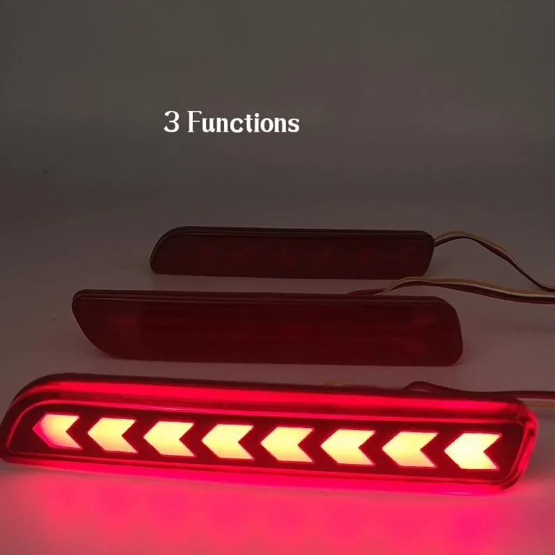 

For A Pair of Car Flashing Brake Lights Rear Bumper Taillights Suitable Suzuki Vitara