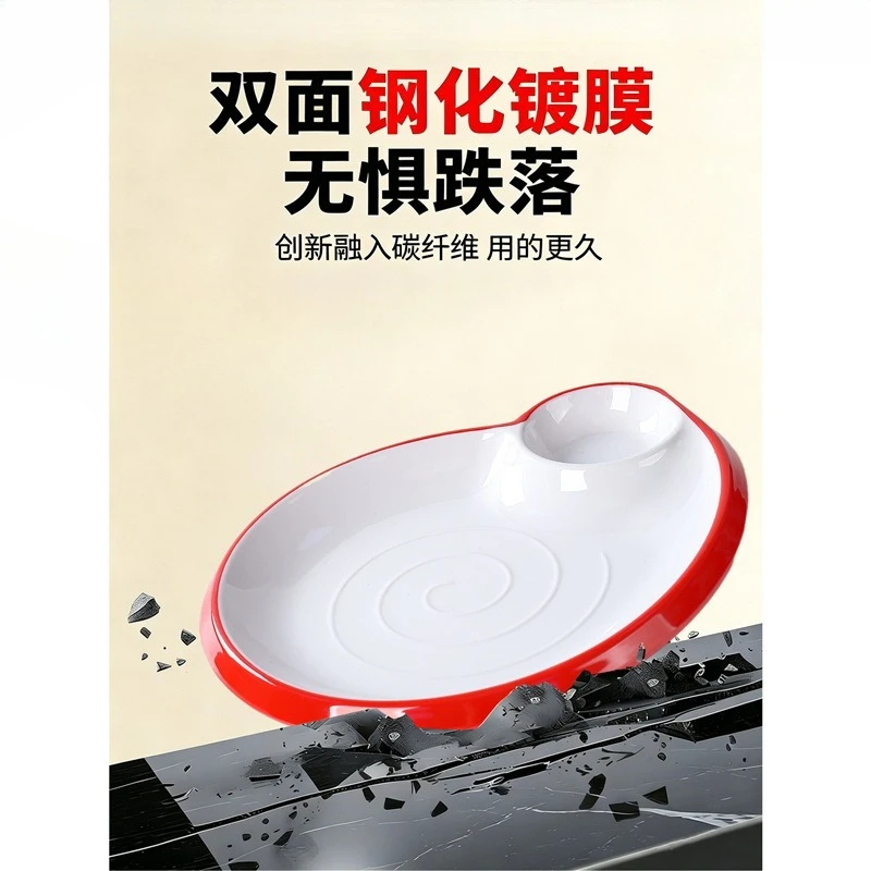 Pack of 100 melamine dumplings, plates, vinegar plates, restaurant, white scorched shrimp imitation porcelain tableware