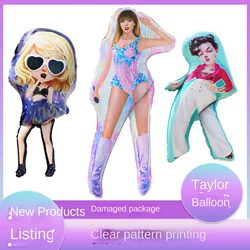 New Figure Shape Aluminum Film Balloon Birthday Party Decoration Bar Party Doll Balloon