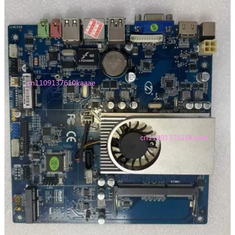 

Подходит для Zhiao ZA-1900AC1, интегрированная основная плата Wit Ao для промышленного управления с четырехъядерным процессором J1900, малогабаритный корпус.