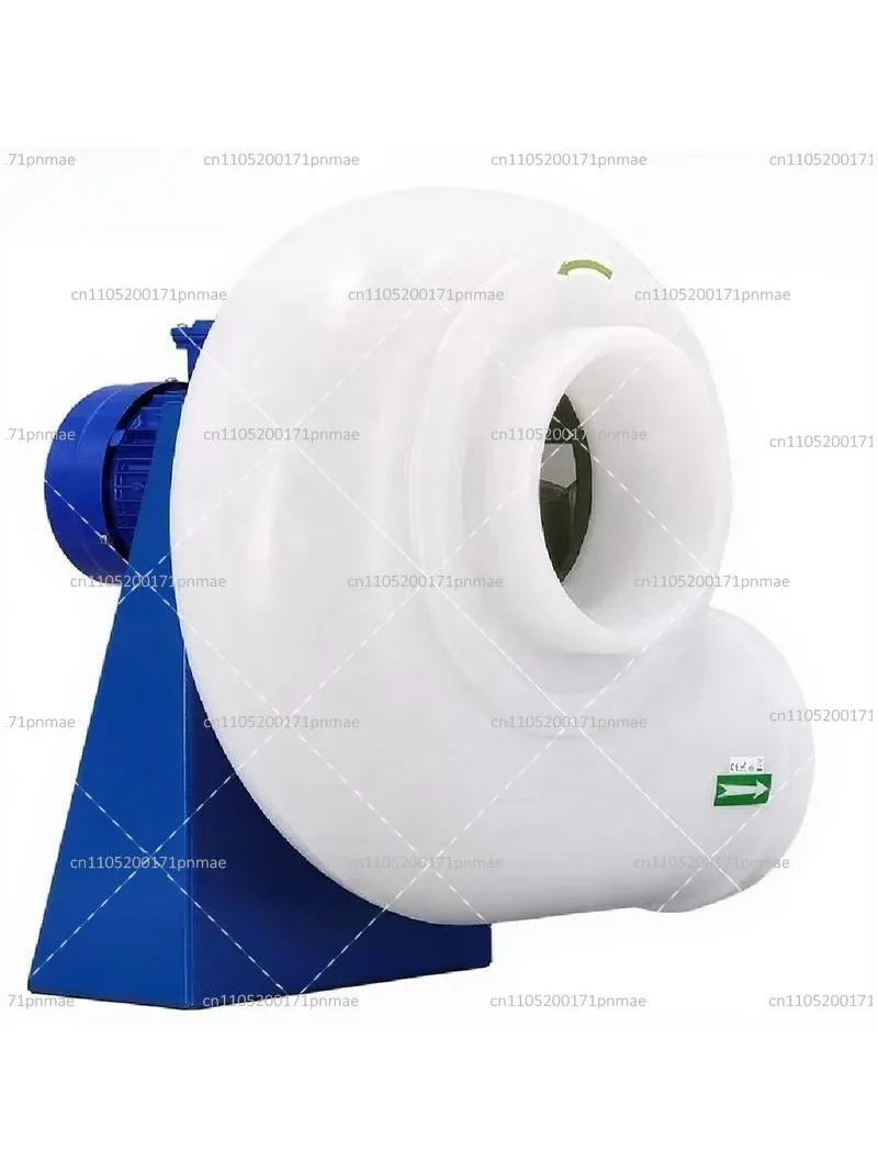 MPCF-200-B2T Fume Hood Exhaust Fan, Plastic Blades, Duct Mounted Fan for Corrosive Air, Lab Ventilation System