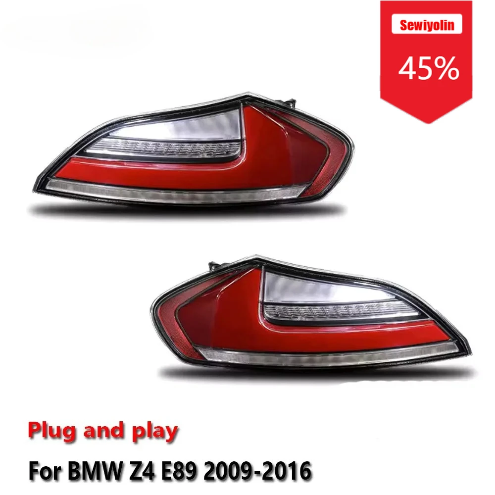 

Car LED Auto Tail Light Accessories for BMW Z4 E89 2009-2016 Auto Rear Fog DRL Brake Turn Signal Lamp Plug and Play