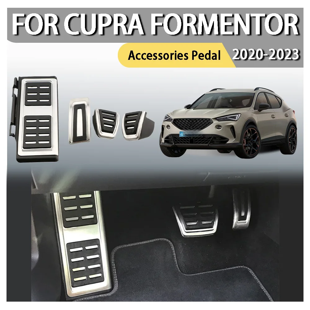 

ABS Plastic Car Styling Accessories Pedal For Cupra Formentor 2020 2021 2022 2023 Car Decoration Car Upgrade Cars Accessories