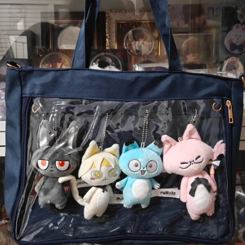 دمية قطيفة أصلية من Zenless Zone Zero، سلسلة Cat Time، لعبة كرتونية لطيفة وناعمة، إكسسوار لتزيين حقيبة الظهر، هدية احتفالية