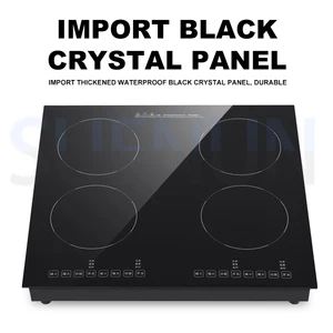 Gewerblicher Ofen Elektroherde kommerzieller Induktionsprogramm Vier Köpfe gebaut 10 Hauptverkaufsinduktion Fogao Emped - №4