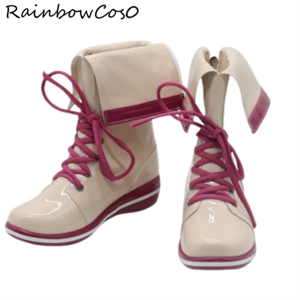 Morino Rinze THE IDOLM@STER SHINY COLORS 코스프레 신발 부츠 게임 애니메이션 할로윈 크리스마스 RainbowCos0 W4565