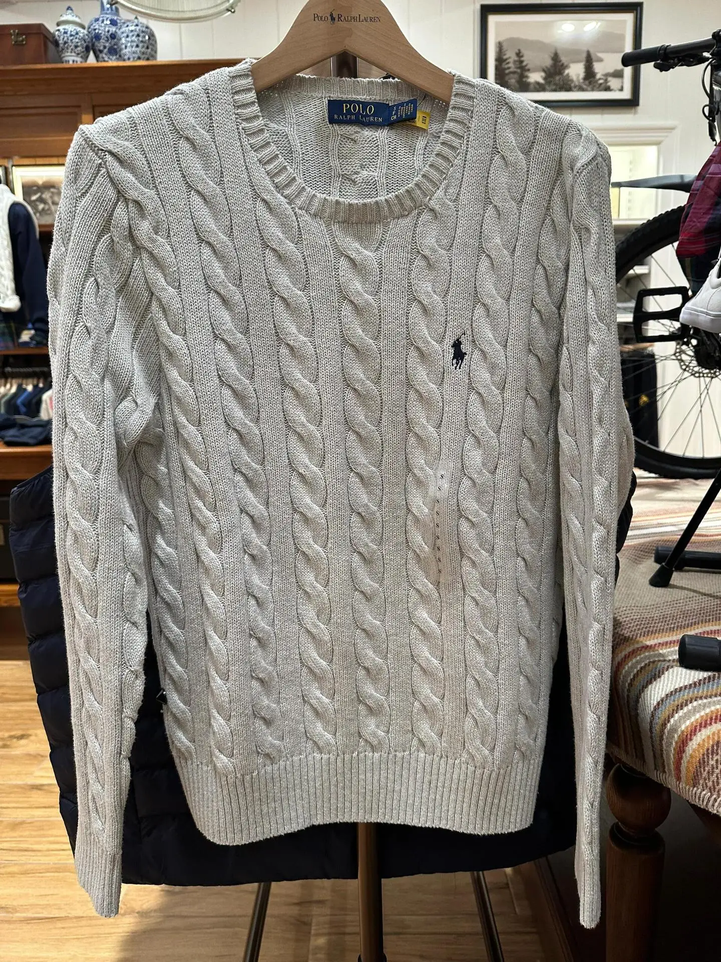 Suéter de cachemira de marca de lujo para hombre y mujer, Jersey clásico de cuello redondo, POLO de punto, Ralph Lauren, Invierno