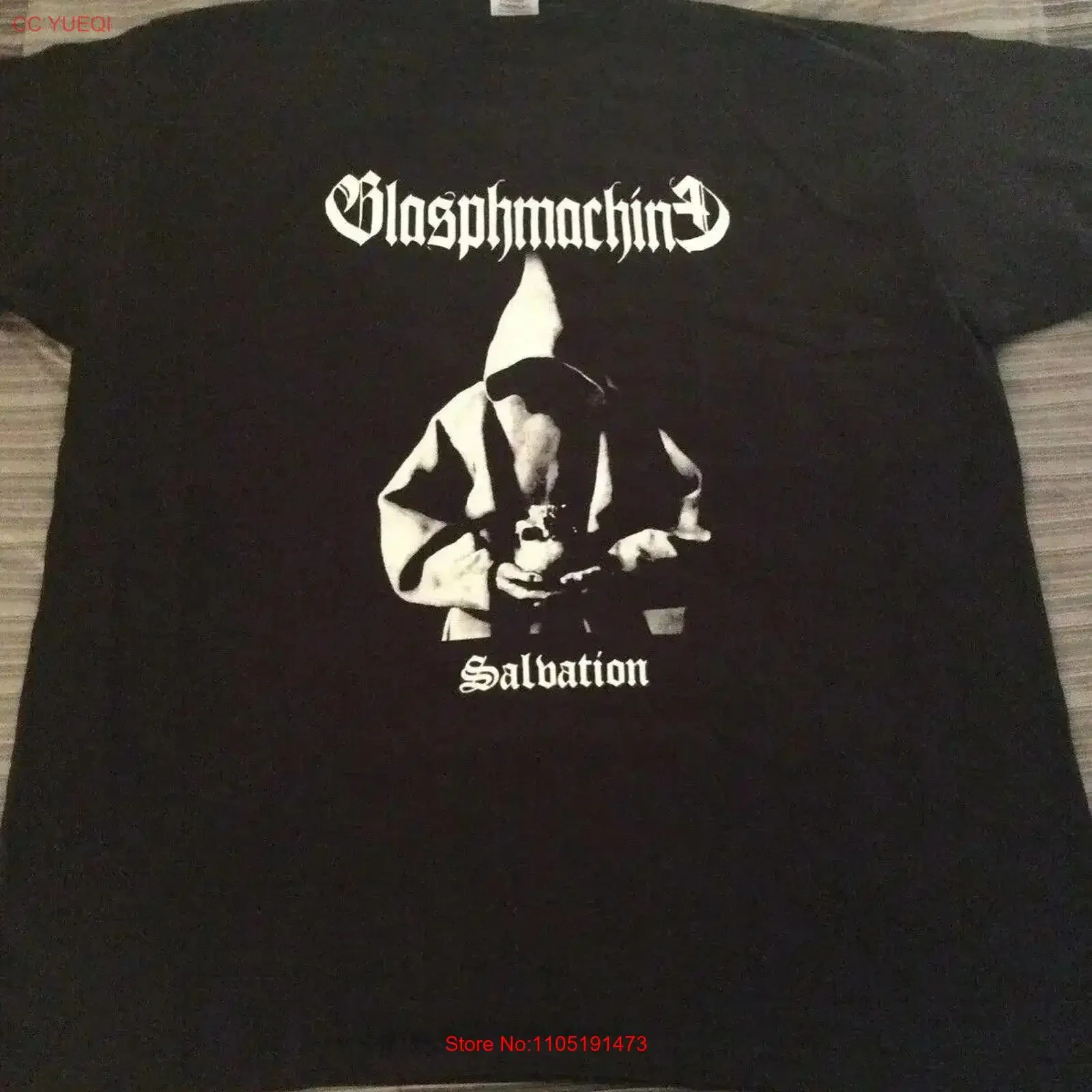 

BLASPHMACHINE Salvation T Shirt XL Azarath The Chasm Inquisition Urgehal Urfaust vintage Washed Versatile Unisex Slightly